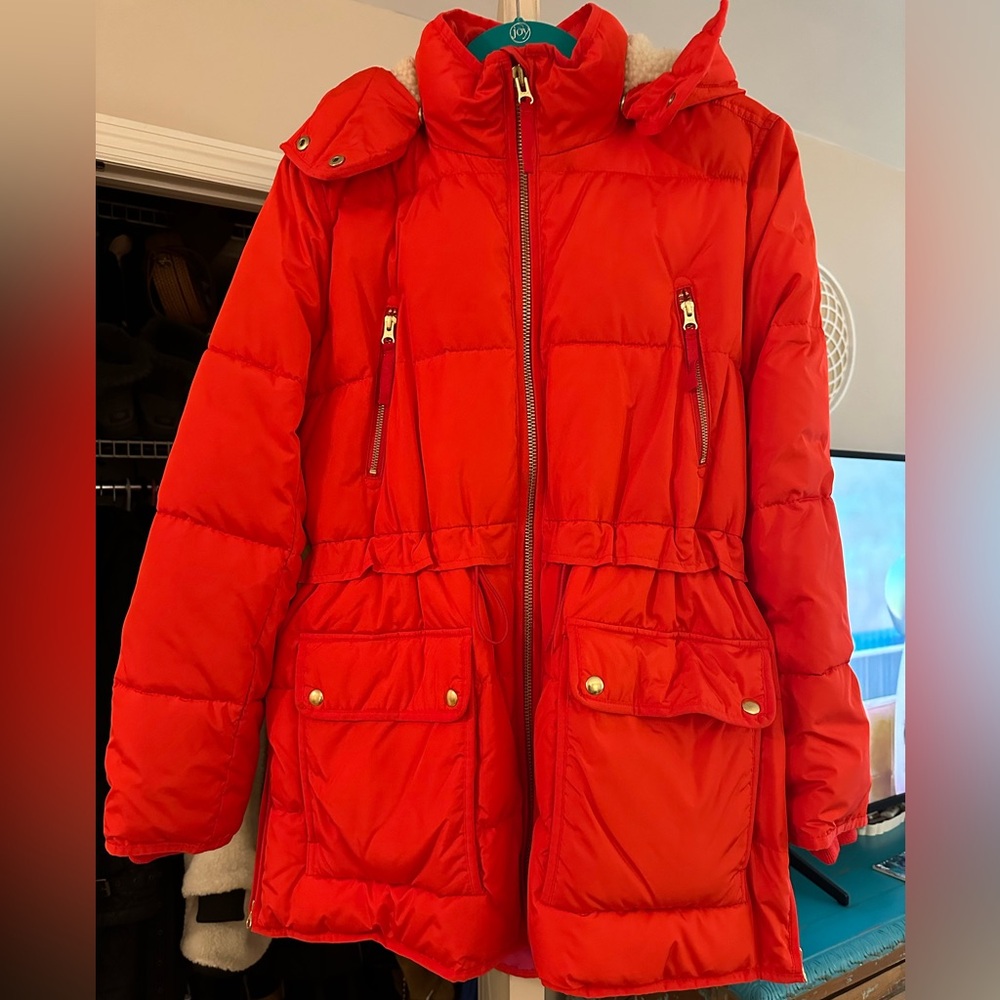 Jcrew puffer coat